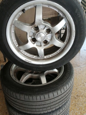 Алуминиеви джанти MOMO за Citroen Xsara 6.5x15 с гуми Vredestein 195 50 15