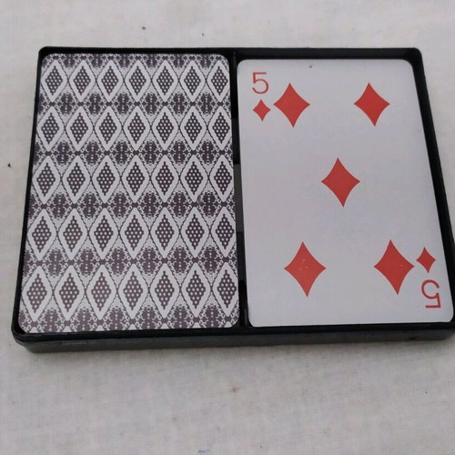 Playing cards like new with 52 cards and plastic case