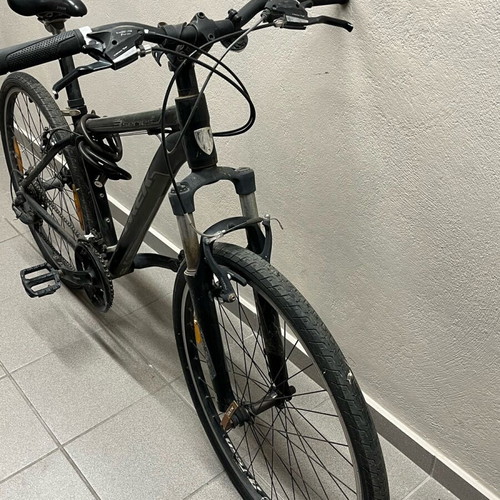 Trek 3900 Mountain Bike used, black, men's, with front suspension