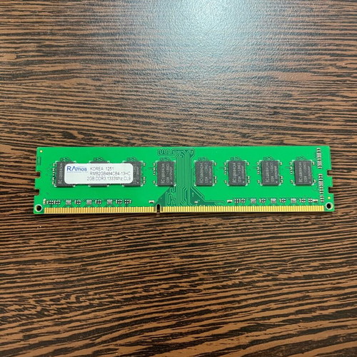 CSX 2GB DDR3 DIMM Desktop RAM used 1333MHz PC3-10600