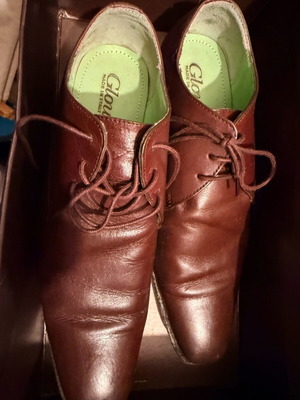 Glou Shoes Size 40 like new, brown Derby lace-up