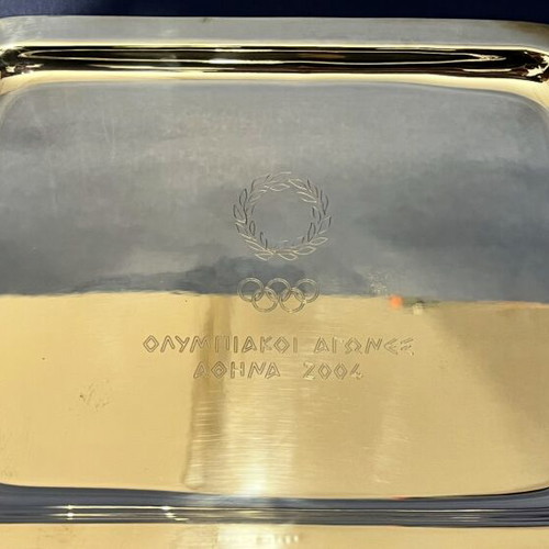 Decorative tray Olympic Games Athens 2004 like new