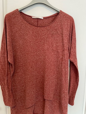Badila blouse used, brick red, size M