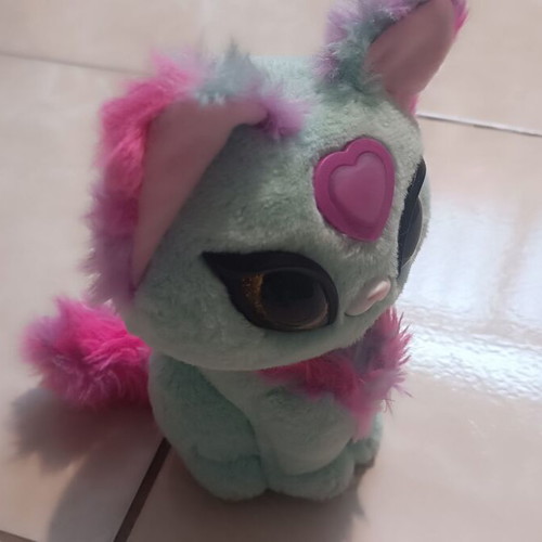 My Fuzzy Friends Magic Whisper Kitty Skye plush cat toy like new