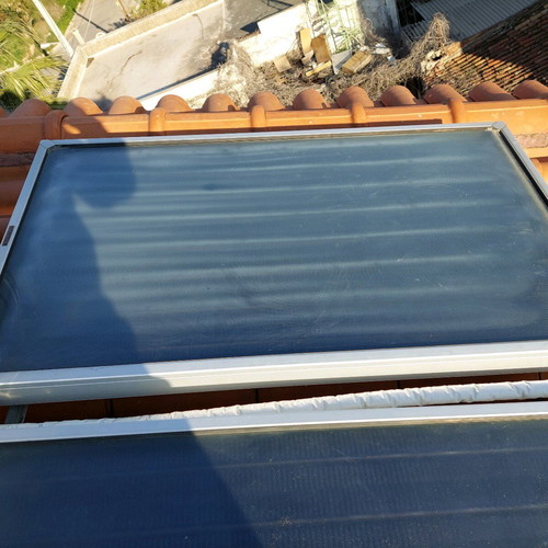 Maltezos solar collector used, 2 panels, 2016
