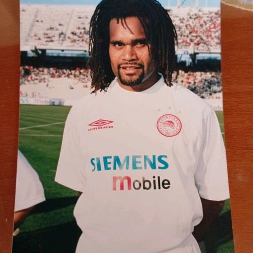 Authentic Olympiakos photos pack of 5, large size, new