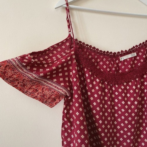 Sfera woman t shirt used, size L, red