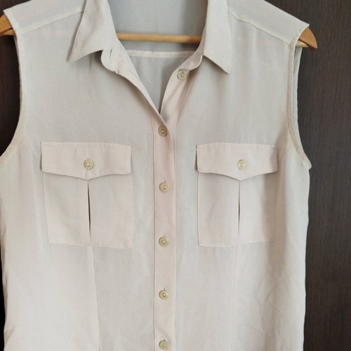 Vintage Lavinia shirt size 42, used, beige