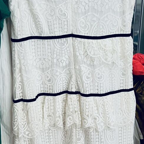 Axel dress new, size 44, black and white