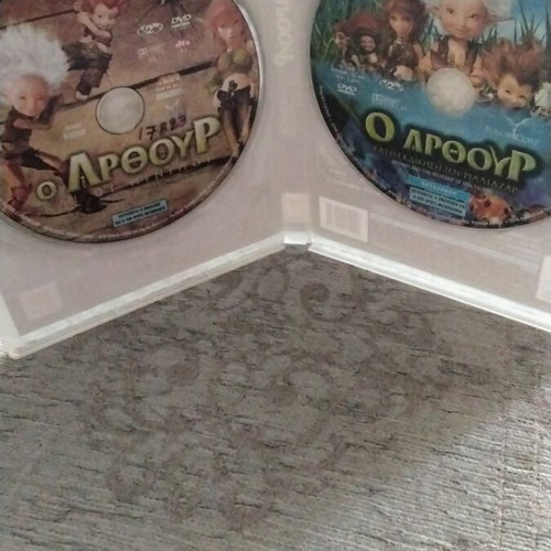 Arthur and the Revenge of Maltazar DVD used with bonus Arthur and the Minimoys