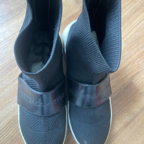 Kendall + Kylie Women's Black Sock Sneakers used
