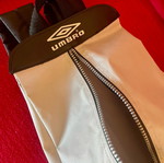 Umbro authentic backpack like new, gray and orange