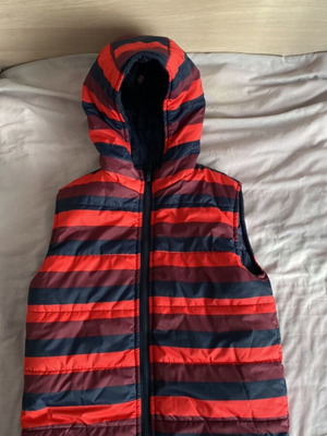 Paul Smith boys' sleeveless vest like new, blue multicolor