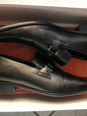 Boss Shoes δερμάτινο παπούτσι για κοστούμι μεταχειρισμένο, Νο42, μαύρο