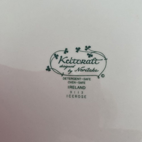 Vintage Keltcraft Dinner Plates designed by Noritake, new, set of 13