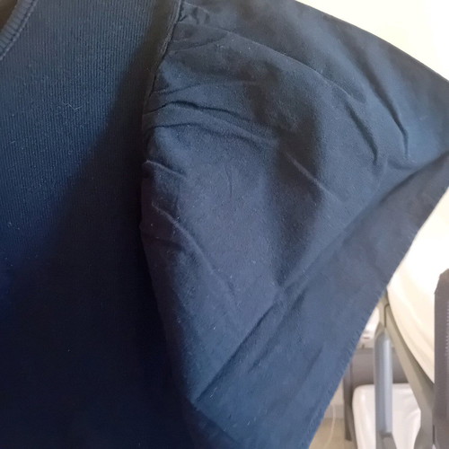 ZARA Black Dress Medium Like New With Unique Sleeve