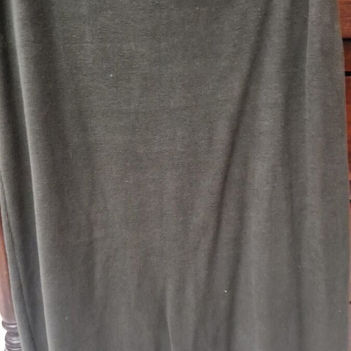 Massimo Dutti midi skirt khaki like new 100% cotton