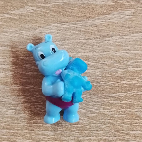 Kinder Happy Hippo figure used