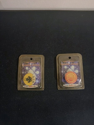Collectible pins with lights new, set of 2 (AEK-Olympiakos)