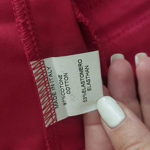 Artisti Italiani jacket red size XS like new
