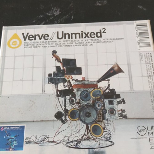 Verve Remixed2-Unmixed2 CD like new, jazz