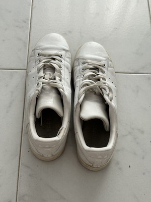 Adidas Stan Smith Triple White sneakers μεταχειρισμένα, μέγεθος 44.5