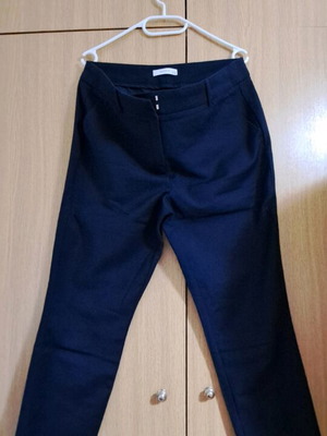 Reserved fabric pants blue size 44 like new