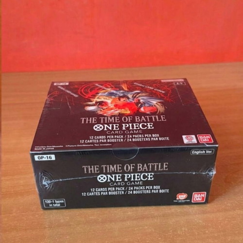 OP16 Booster Box The Time Of Battle new, sealed