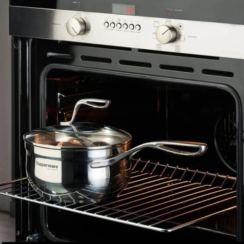Tupperware Mastro 2.8l Stainless Steel Cookware New