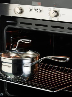 Tupperware Mastro 2.8l Stainless Steel Cookware New