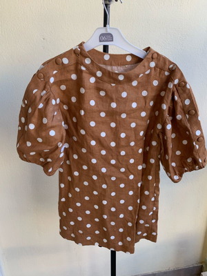 Zara kids dress new, brown, size 128