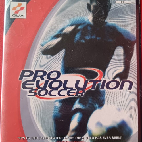 Pro Evolution Soccer 1 PS2 game used with manual