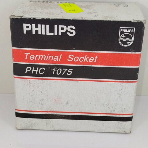 Phillips PHC1075 terminal antenna socket flush-mounted white new 80x80mm