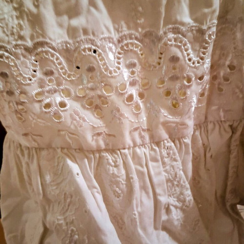 Vintage 90s romantic Obsession dress like new, white, lace details