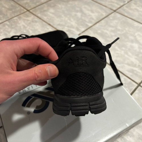 Nike Free Run 3.0 used athletic shoes size 42 black