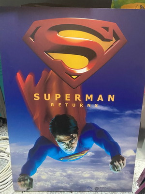 Κάδρο Superman Returns μεταχειρισμένο, μέγεθος 70x50