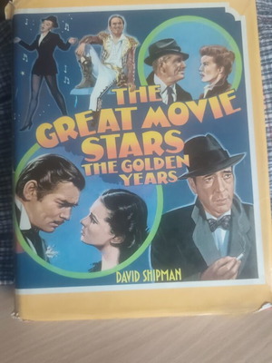 The Great Movie Stars The Golden Years book used edition 1973