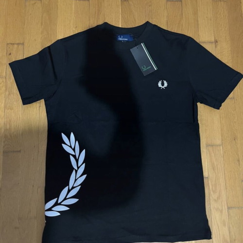 Fred Perry T-shirt new, size S, black