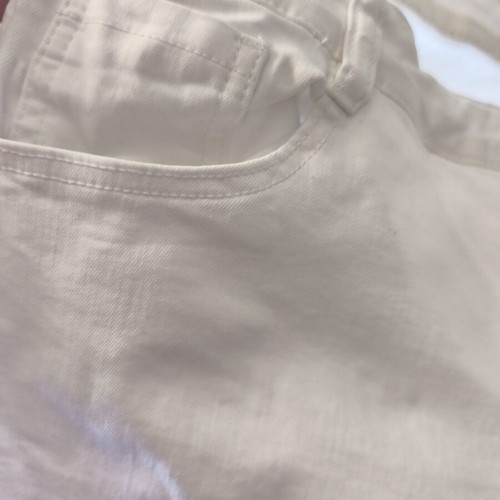 Miss Good White Elastic Pants like new, size 52