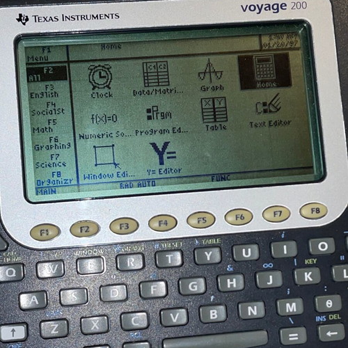 Texas Instruments TI Voyage 200 Graphing Calculator used