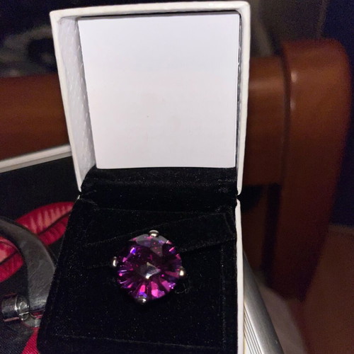 Just Cavalli ring new, purple