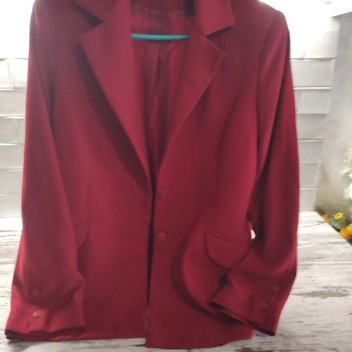 A-Style red blazer jacket used size L