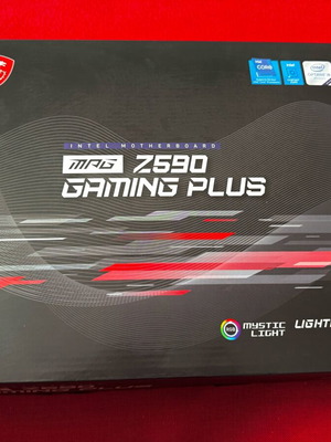 MSI Z590 Gaming Plus μητρική σαν καινούργια, ATX, LGA1200