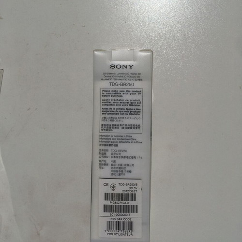 Sony 3D Glasses new, regular size
