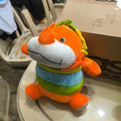 Plush Multicolored Dinosaur Toy like new TDB1005