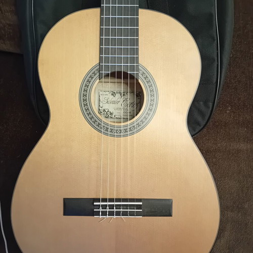 Salvador Cortez Classic Spanish Guitar like new with case