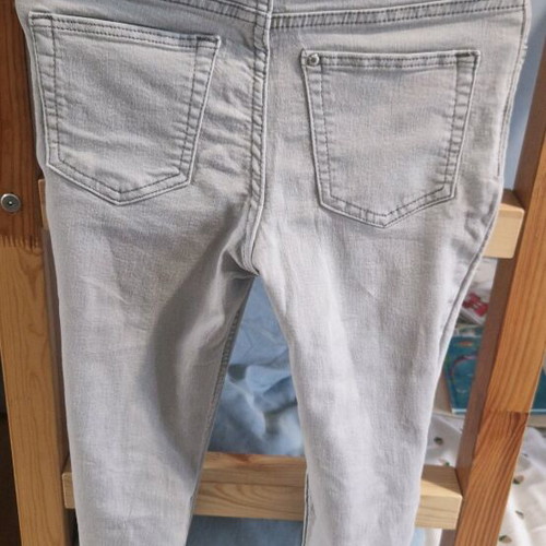 Skinny gray jeans like new