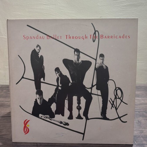 Spandau Ballet Through The Barricades vinyl record used, rock