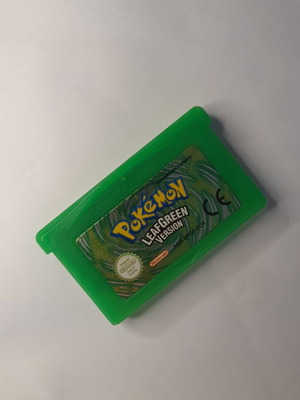 Pokemon Leaf Green GBA game, Nintendo