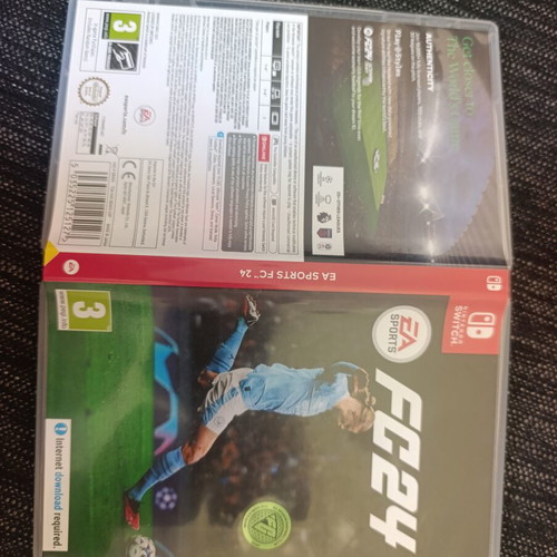 Nintendo Switch FC24 game